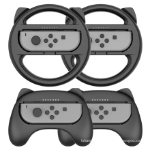 Punho de mão do volante do controlador para Nintendo Switch